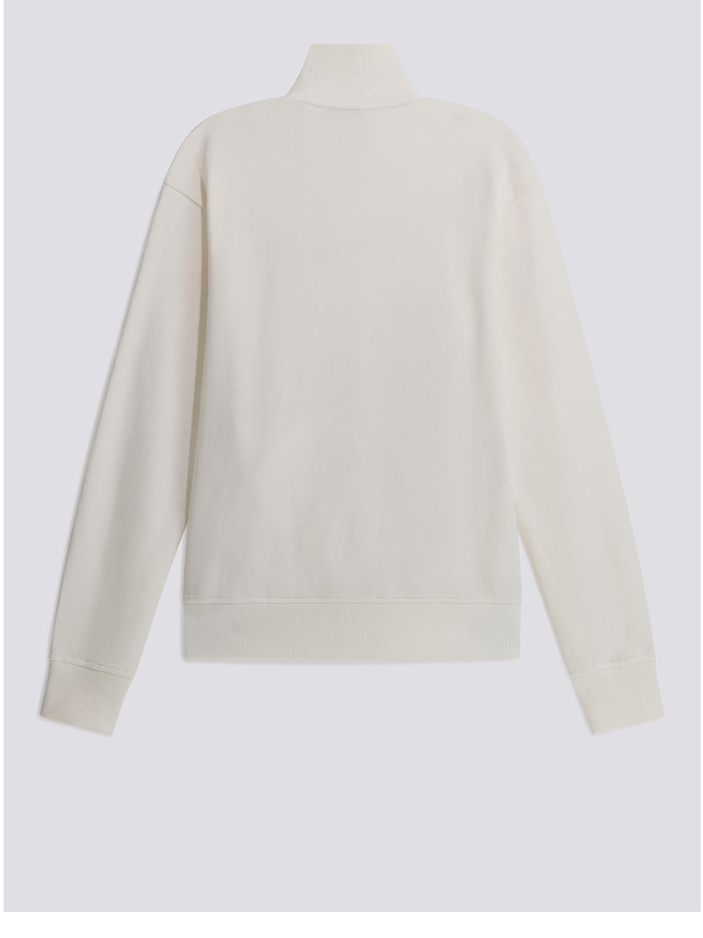 Felpa Zip Gas da Uomo - Bianco