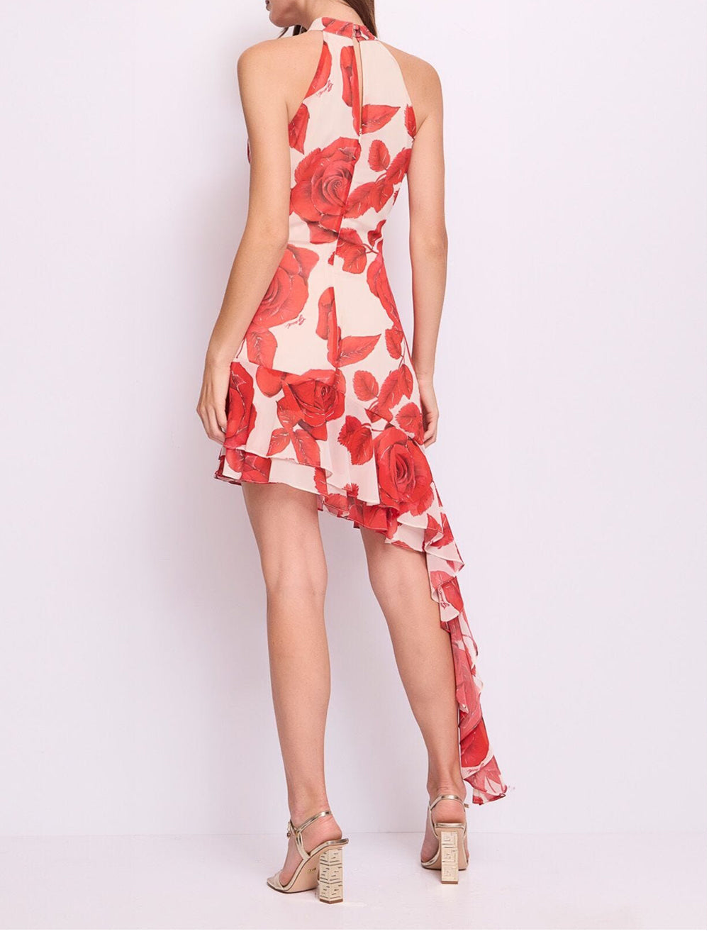 Gaudì Vestito Mini Gaudi da Donna - Floreale Multicolore