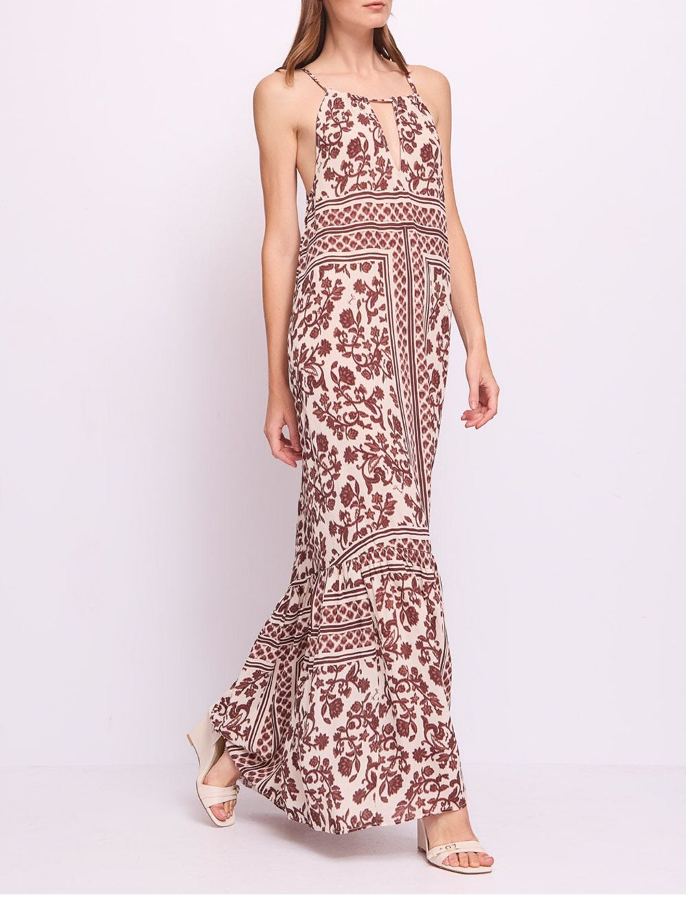 Gaudì Vestito Longuette Gaudi da Donna - Bordeaux