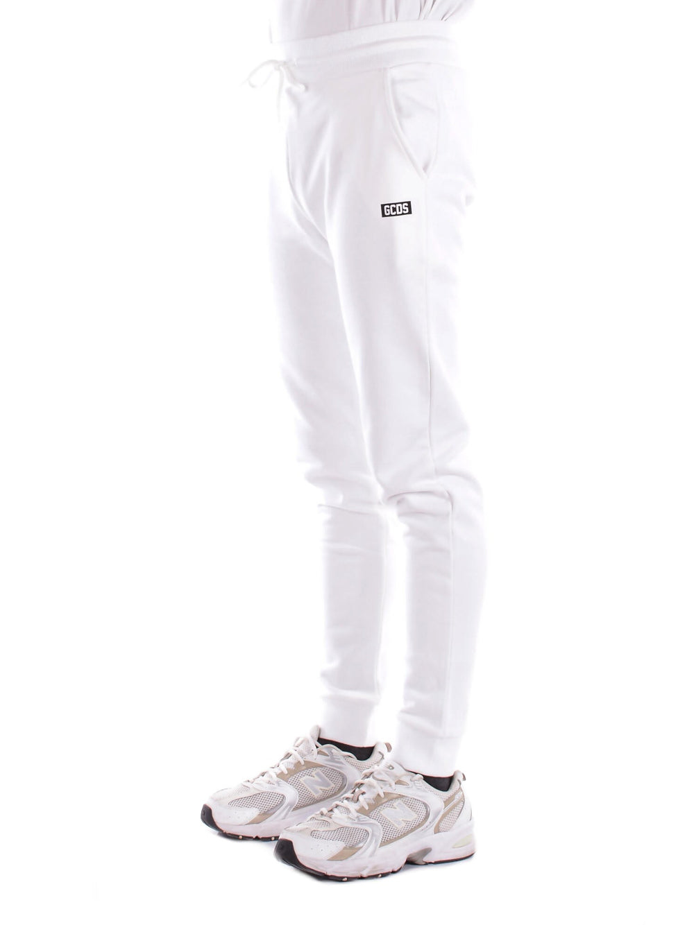 Pantalone Tuta Gcds Unisex - Bianco