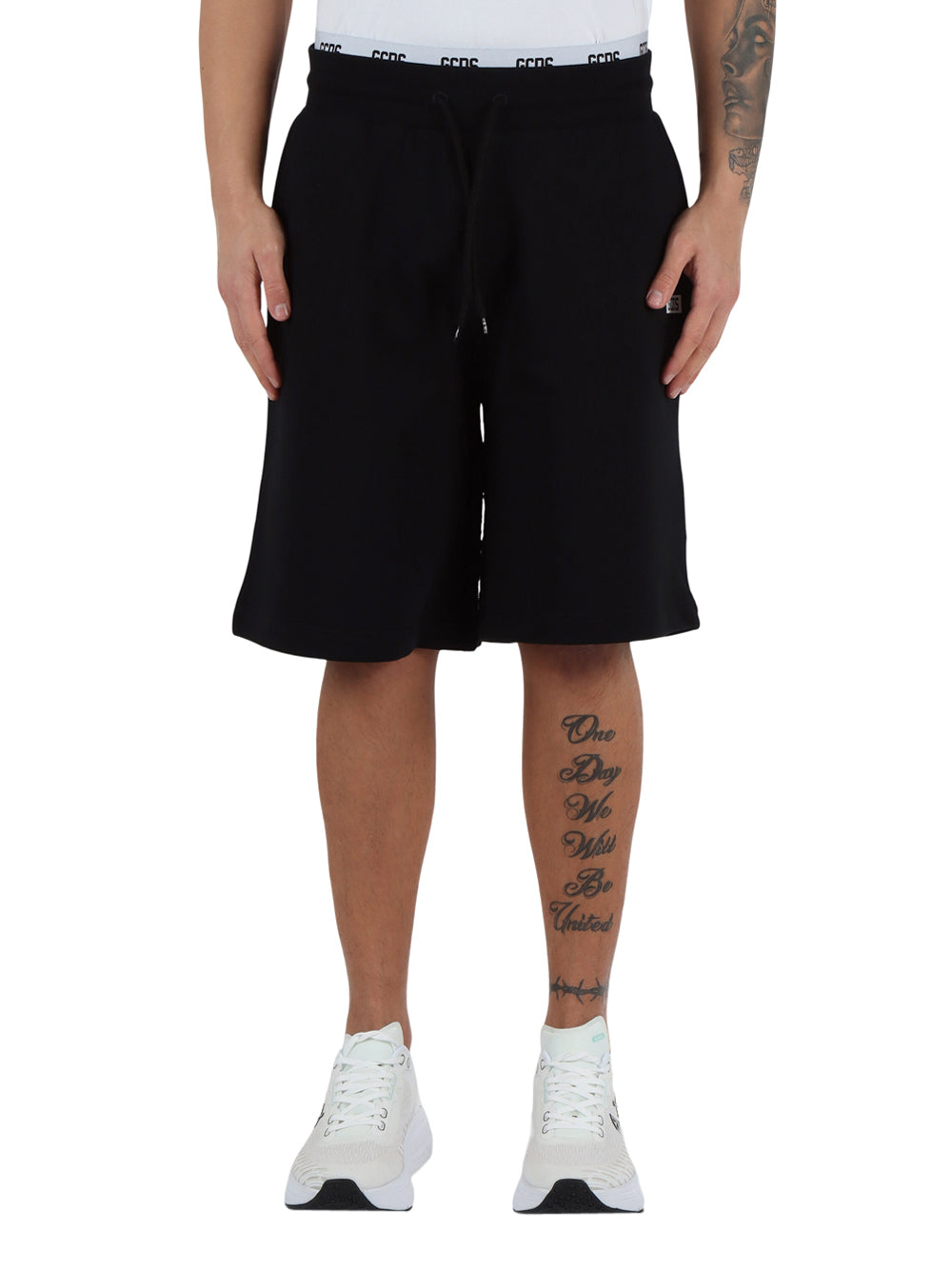 Bermuda Casual Gcds Unisex - Nero
