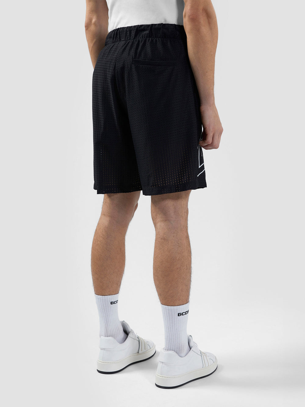 Shorts Sportivi Gcds da Uomo - Nero