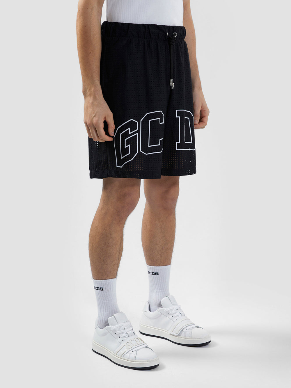Shorts Sportivi Gcds da Uomo - Nero