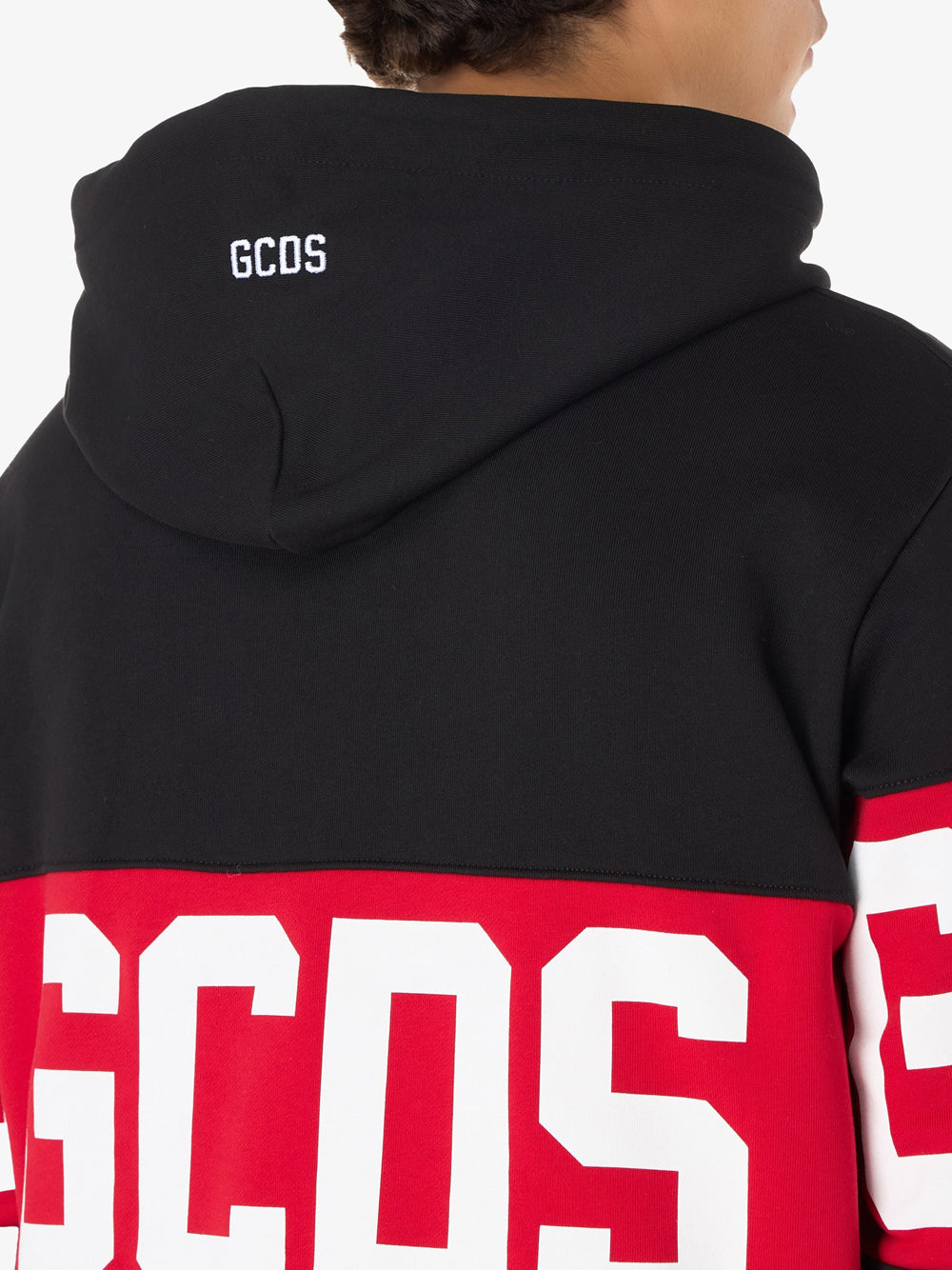 Felpa Cappuccio Gcds da Uomo - Nero