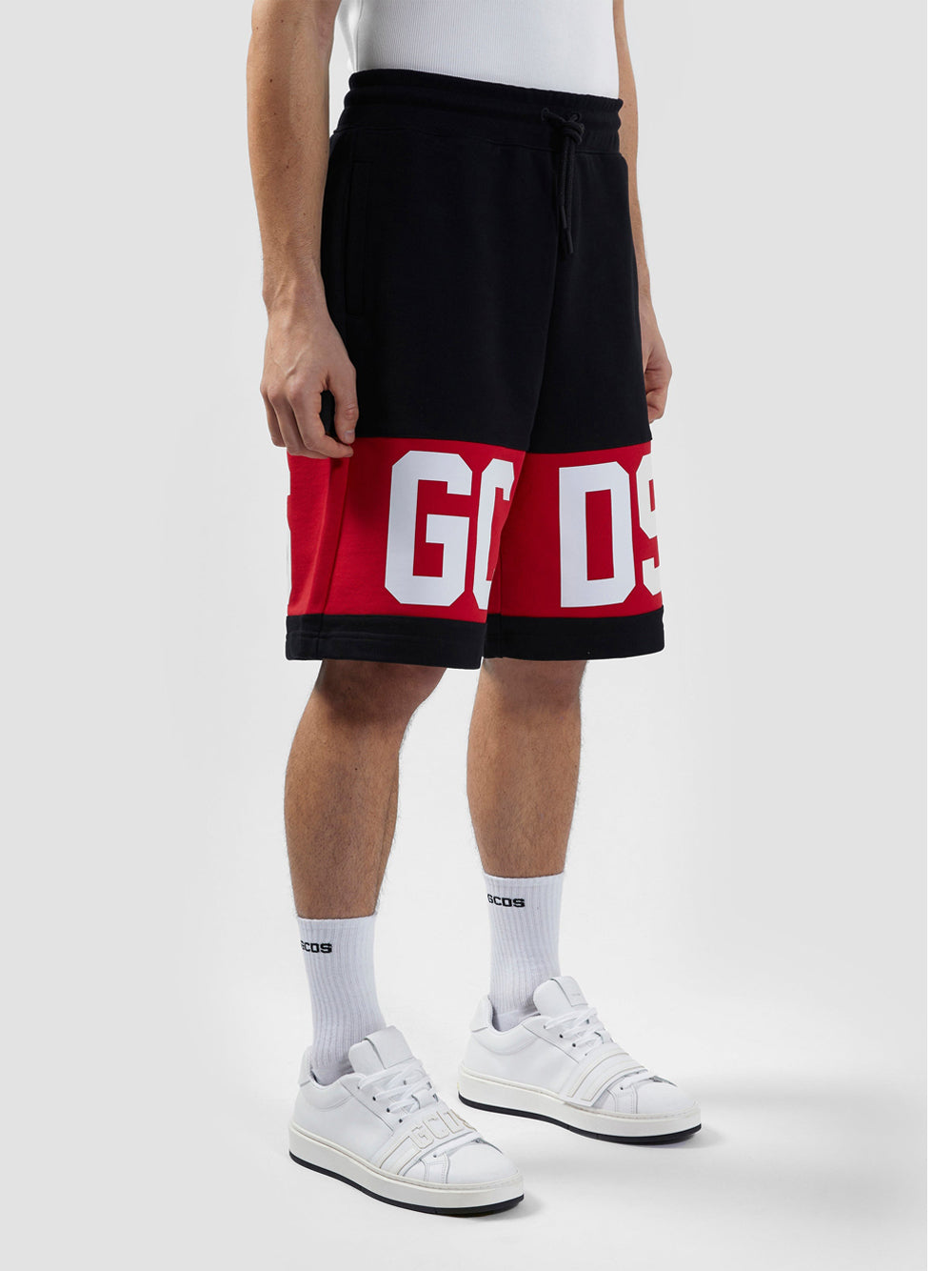 Shorts Sportivi Gcds da Uomo - Nero