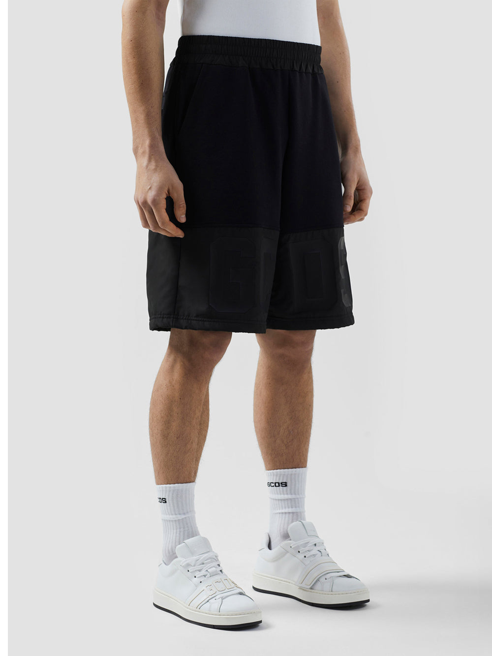 Shorts Sportivi Gcds da Uomo - Nero