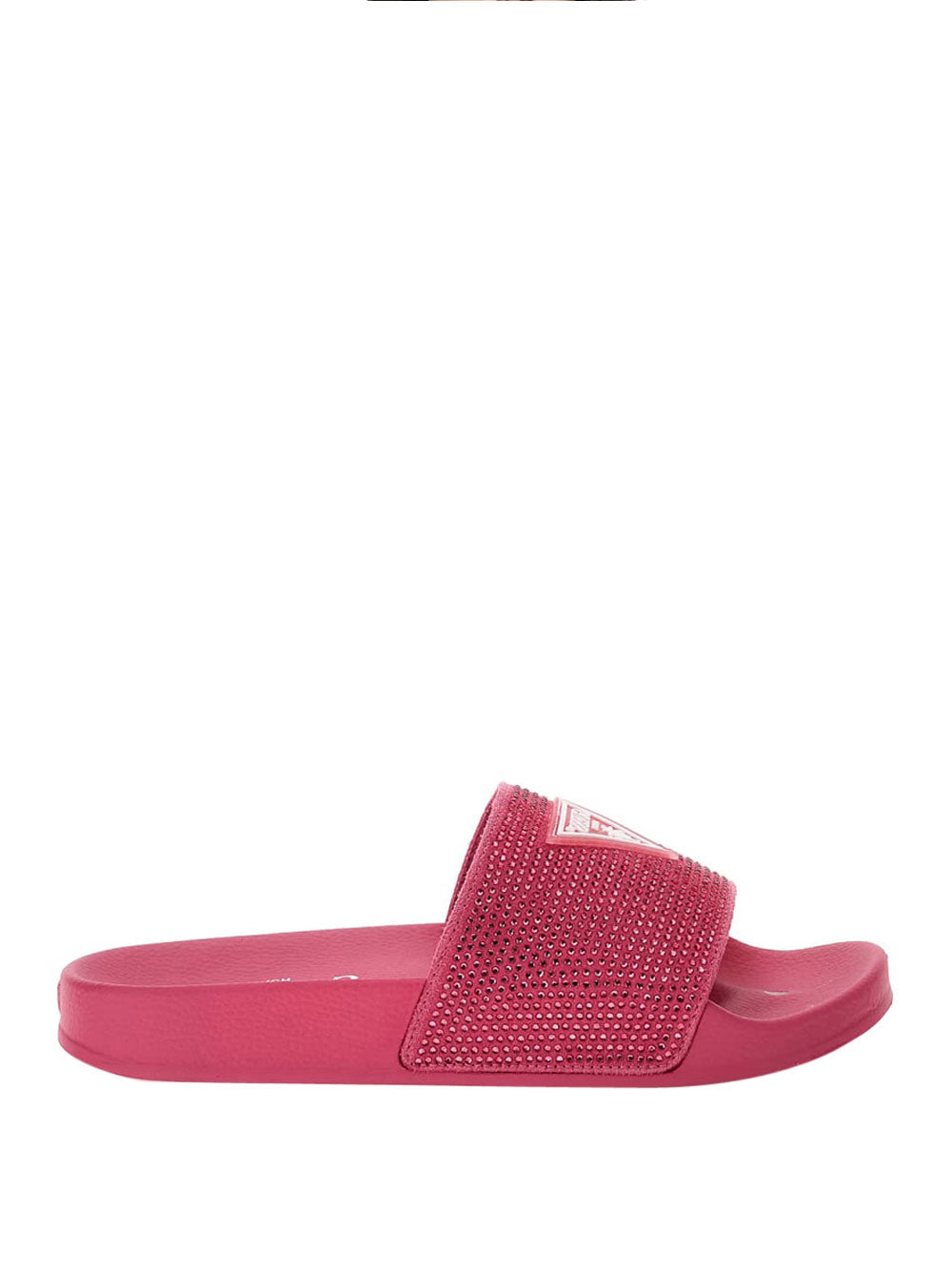 Ciabatte Guess Beach Strass da Donna - Fuxia Fucsia