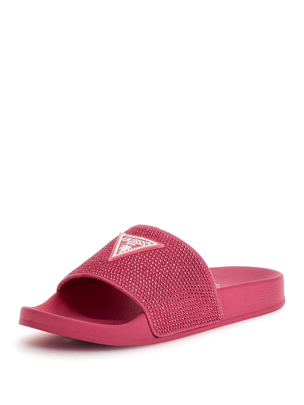 Ciabatte Guess Beach Strass da Donna - Fuxia Fucsia