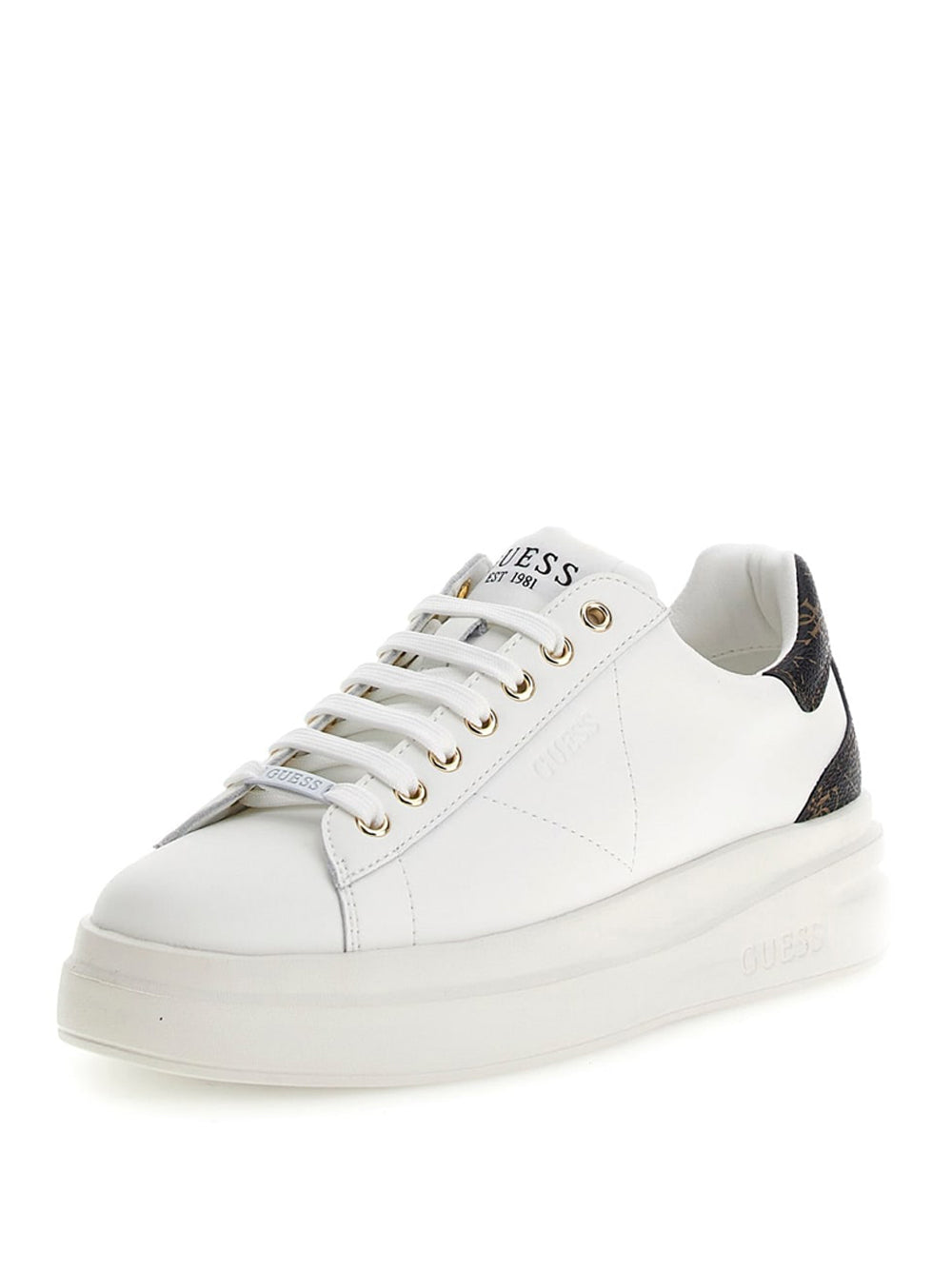 Sneakers Guess Elbina da Donna - Bianco