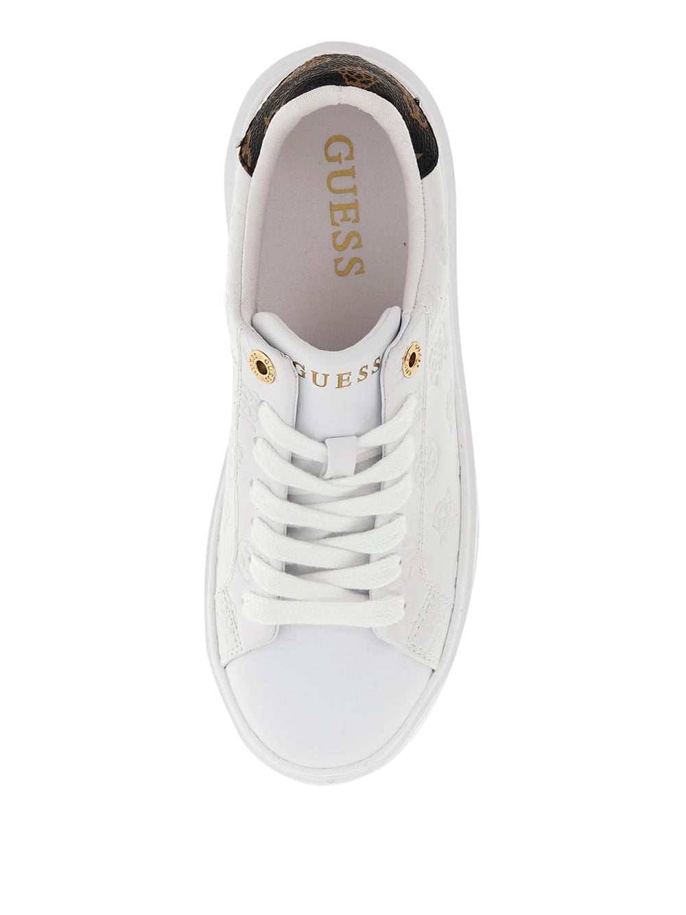 Sneakers Guess Denesa4 da Donna - Bianco