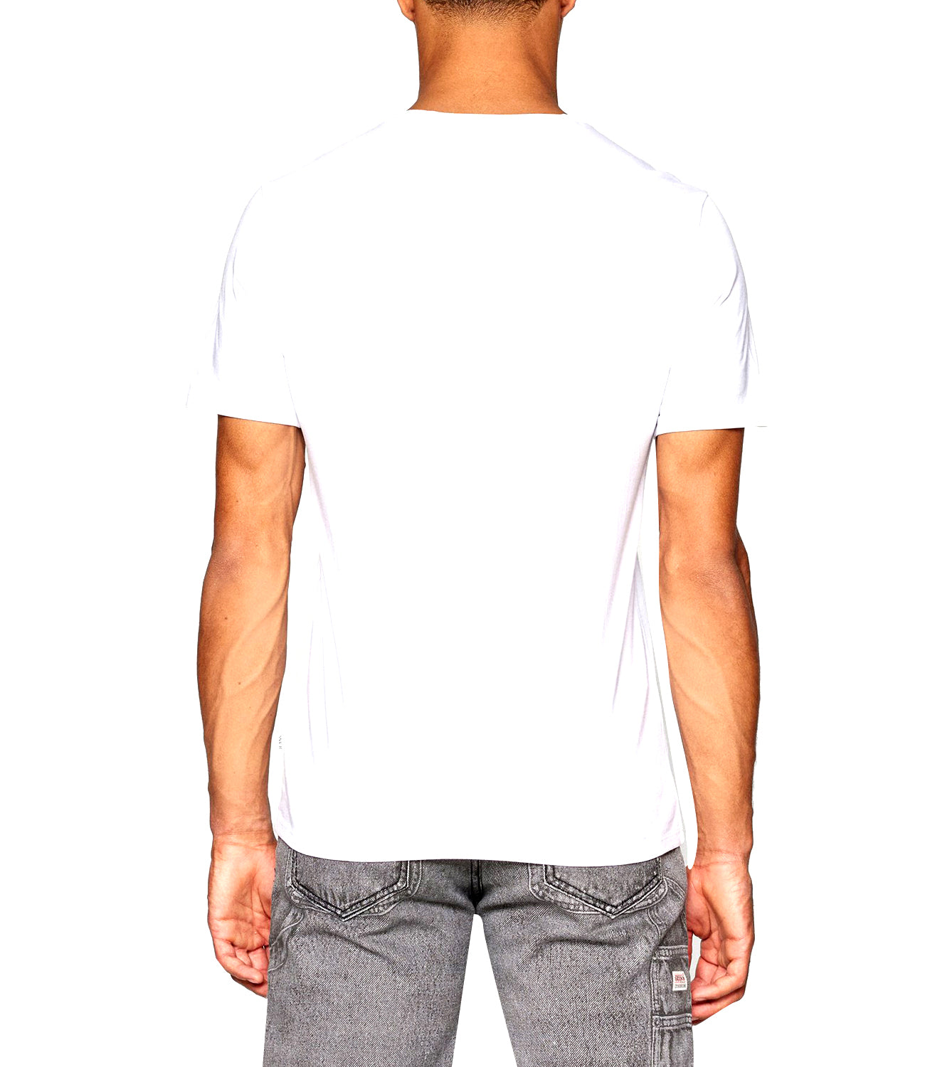 GUESS JEANS T-shirt Uomo Mod. M4YI55 K8HM0 G011 Bianco