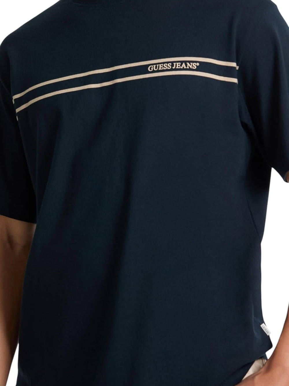 GUESS JEANS T-shirt Uomo Mod. M5RI78 KCPQ1 A71W Blu