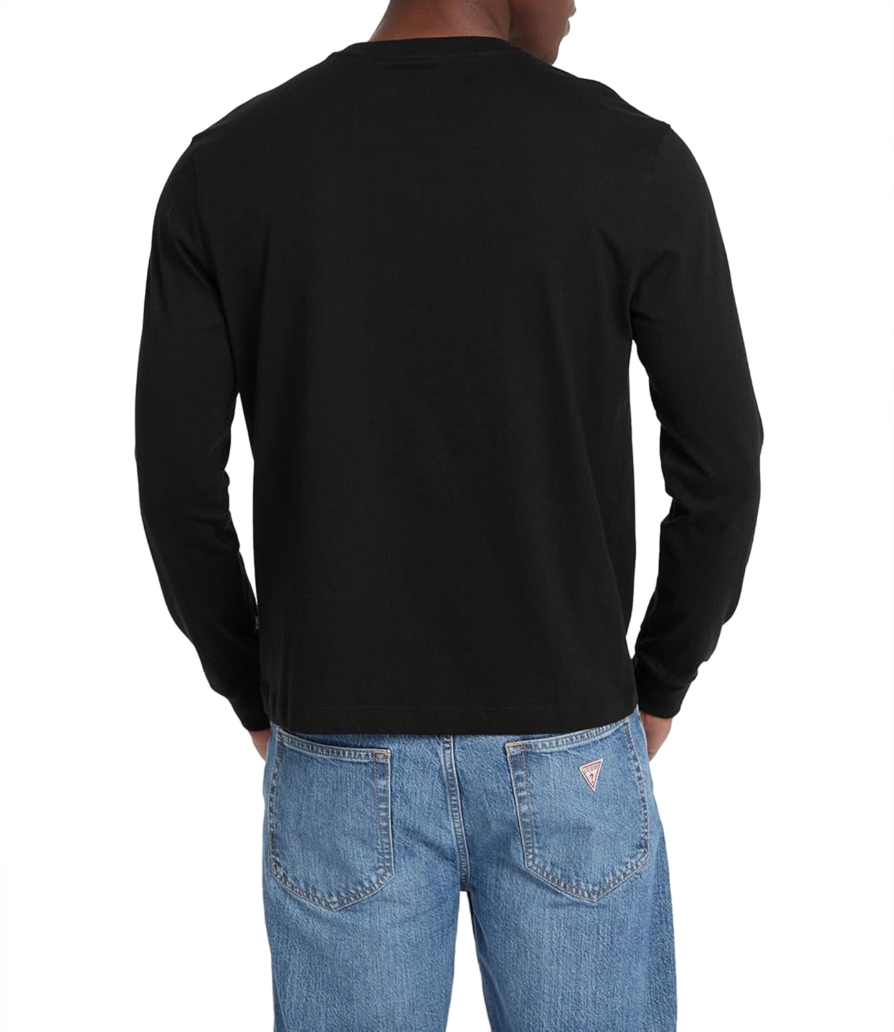 GUESS JEANS T-shitr ml Uomo Mod. M5RI84 K8HM0 JBLK Nero