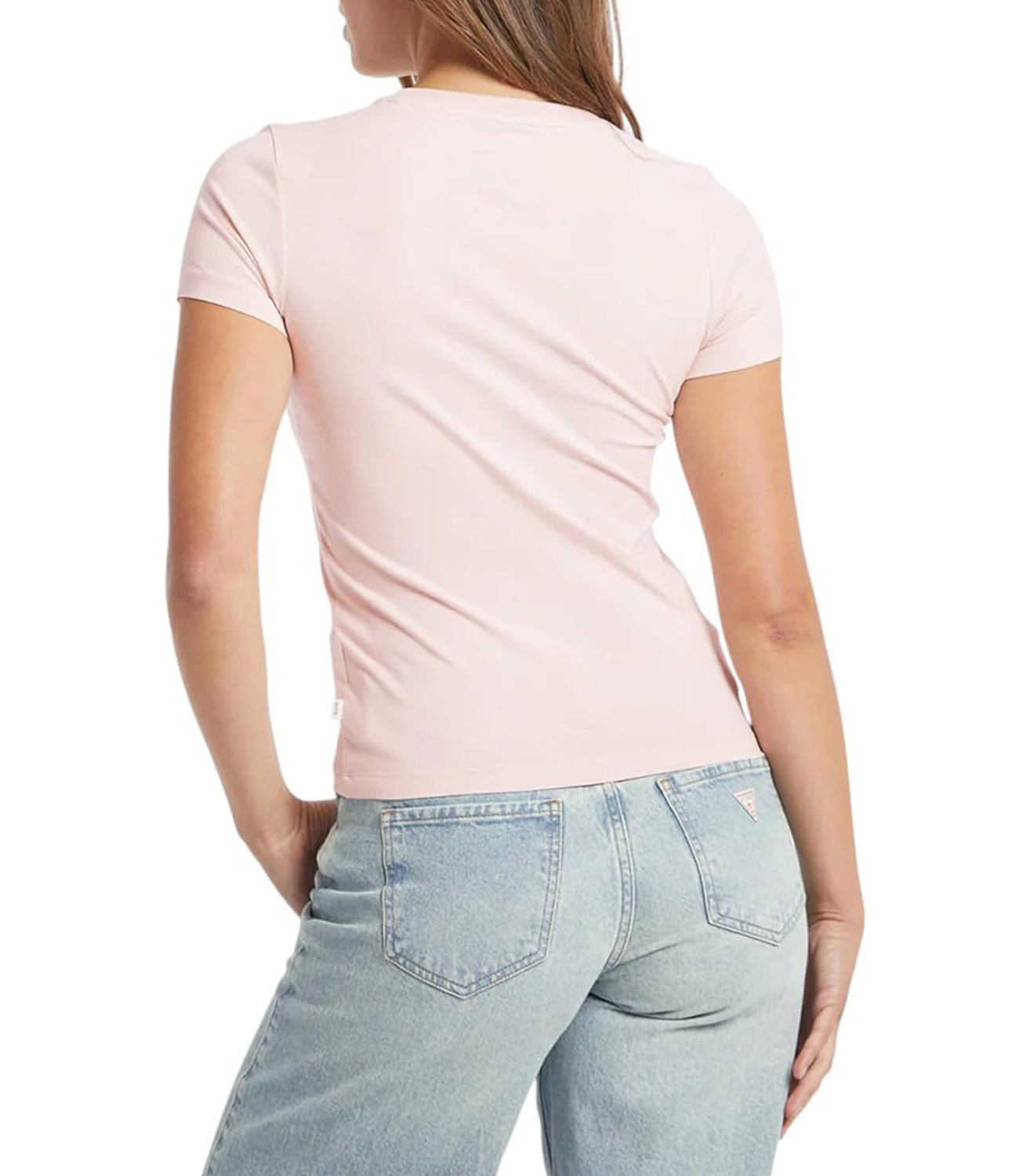 GUESS JEANS T-shirt Donna Mod. W4YI01 J1314 A61U Rosa