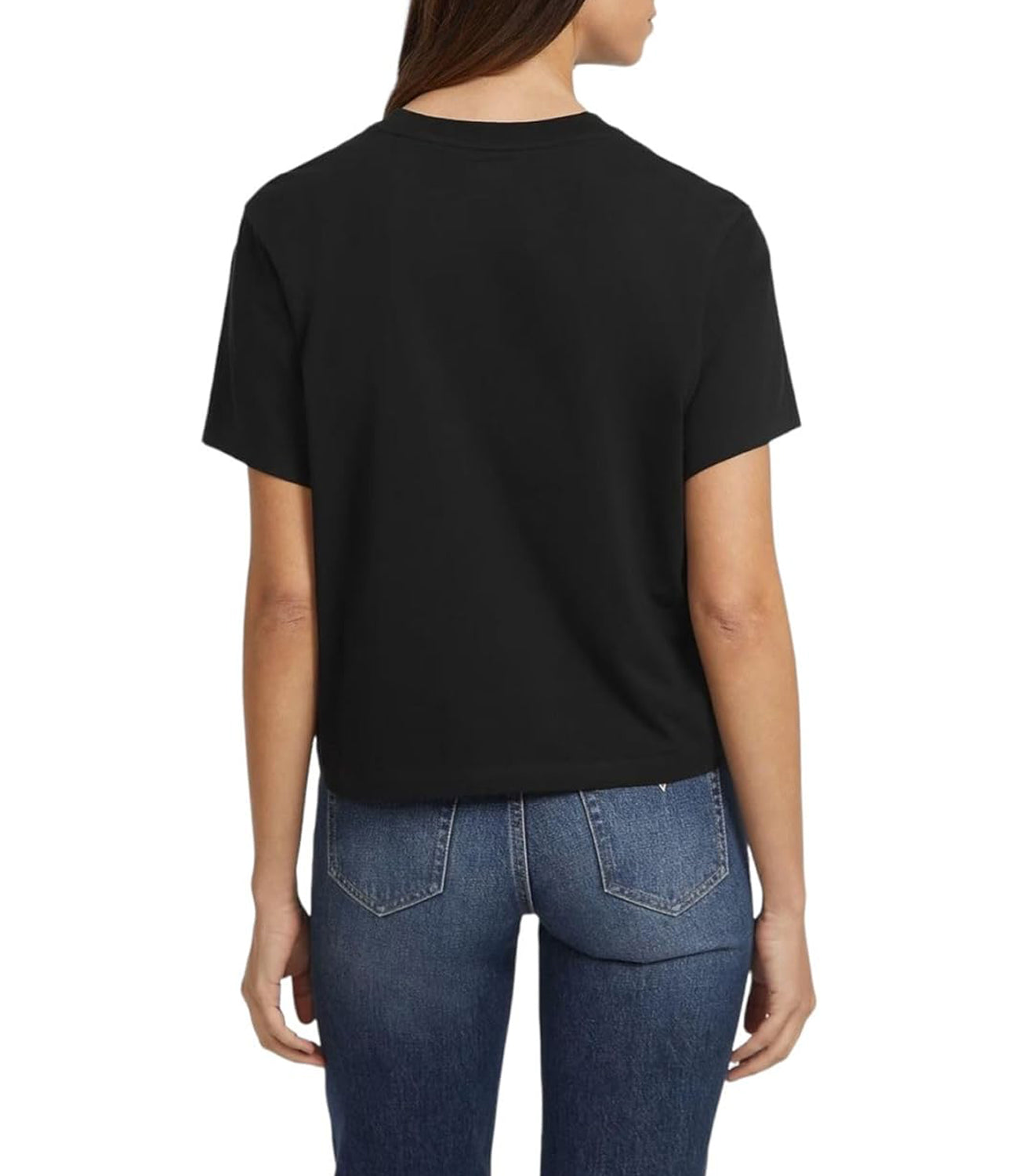 GUESS JEANS T-shirt Donna Mod. W4YI76 K8KM0 JBLK Nero