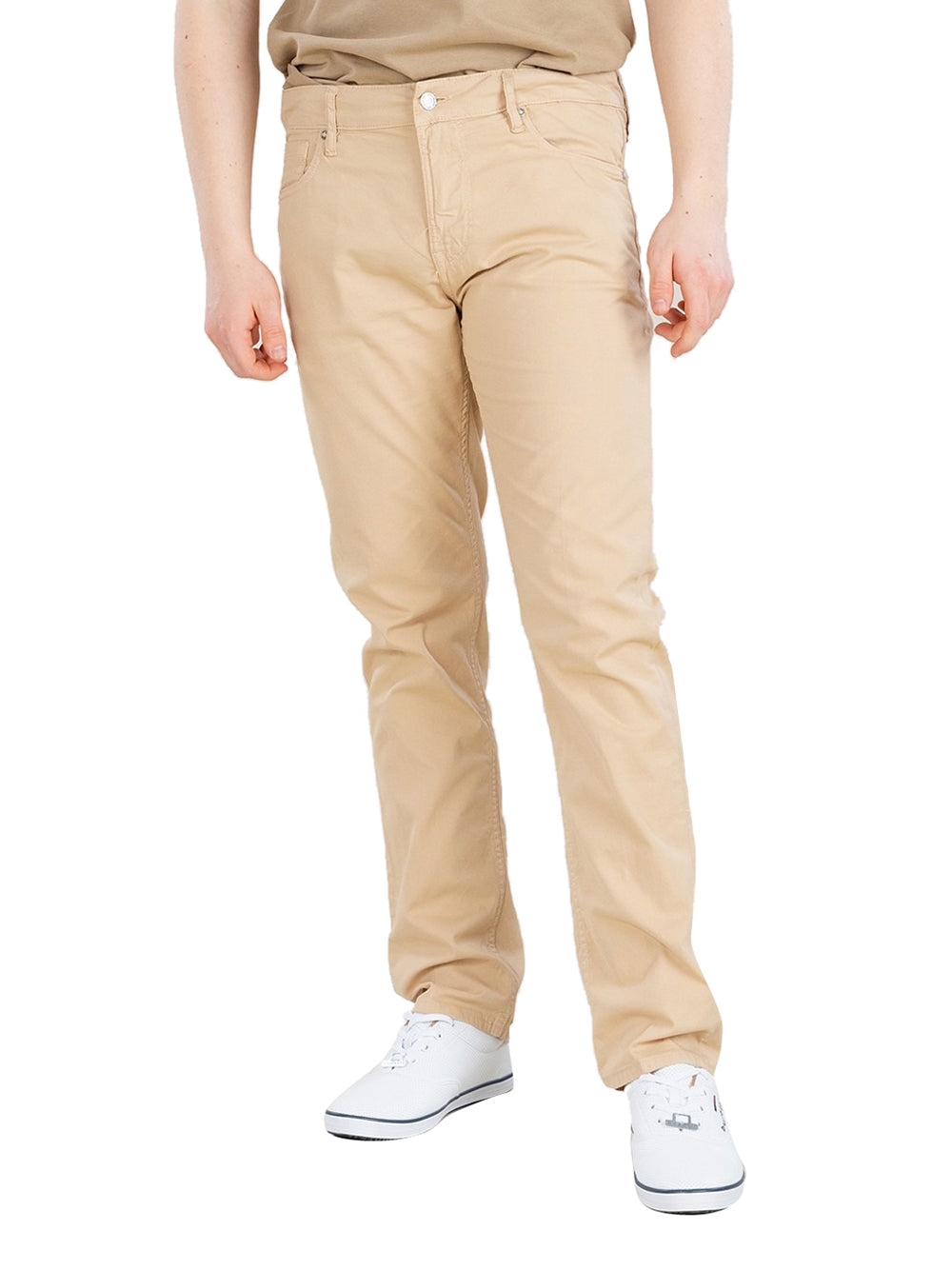 Pantalone Slim Guess Finnley da Uomo - Beige
