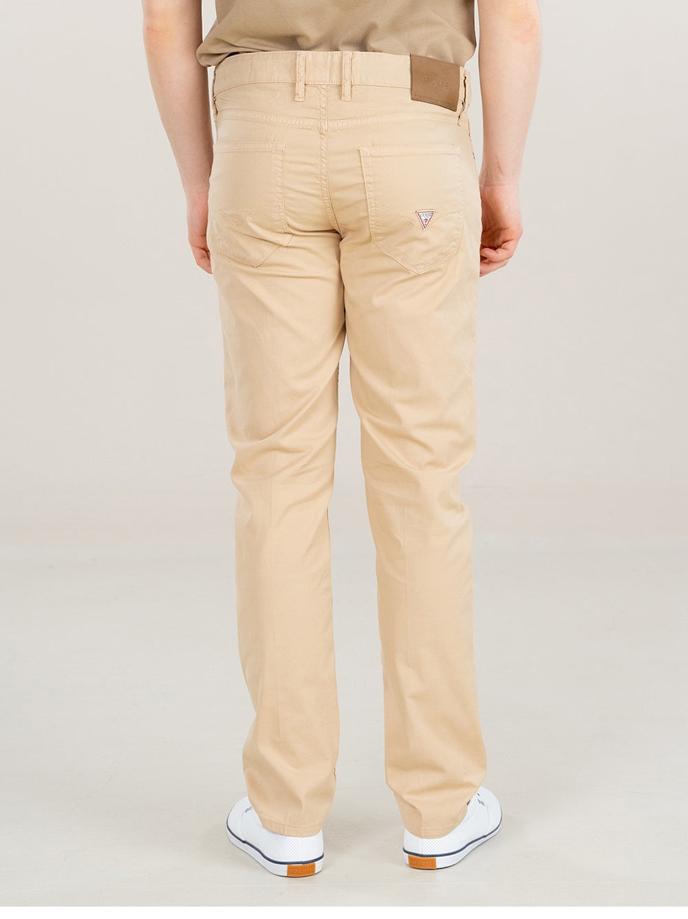 Pantalone Slim Guess Finnley da Uomo - Beige