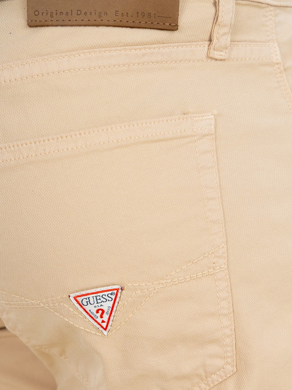 Pantalone Slim Guess Finnley da Uomo - Beige