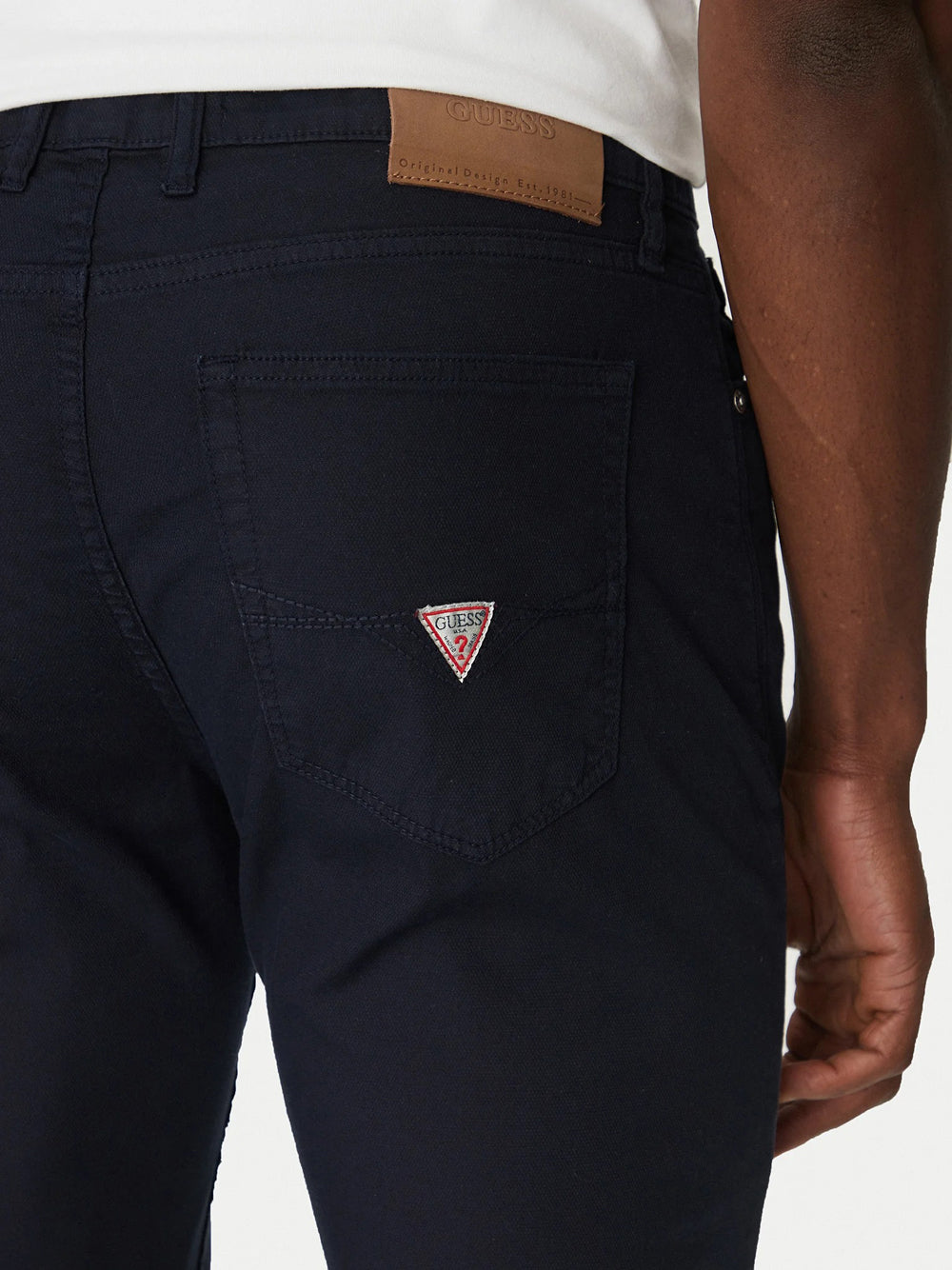 Pantalone Slim Guess Finnley da Uomo - Blu
