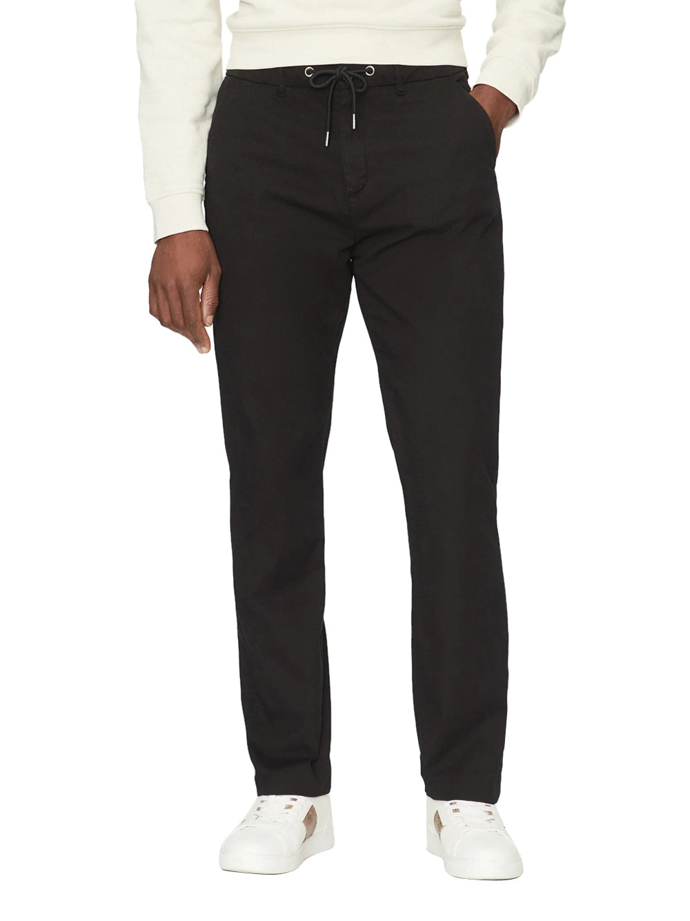 Pantalone Chino Guess Richie da Uomo - Nero