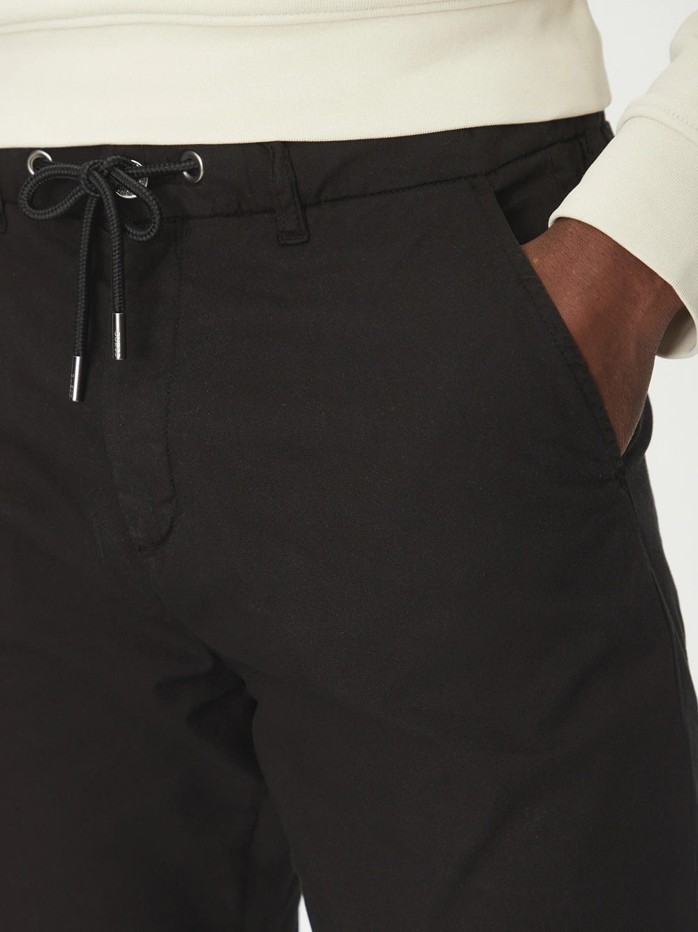 Pantalone Chino Guess Richie da Uomo - Nero