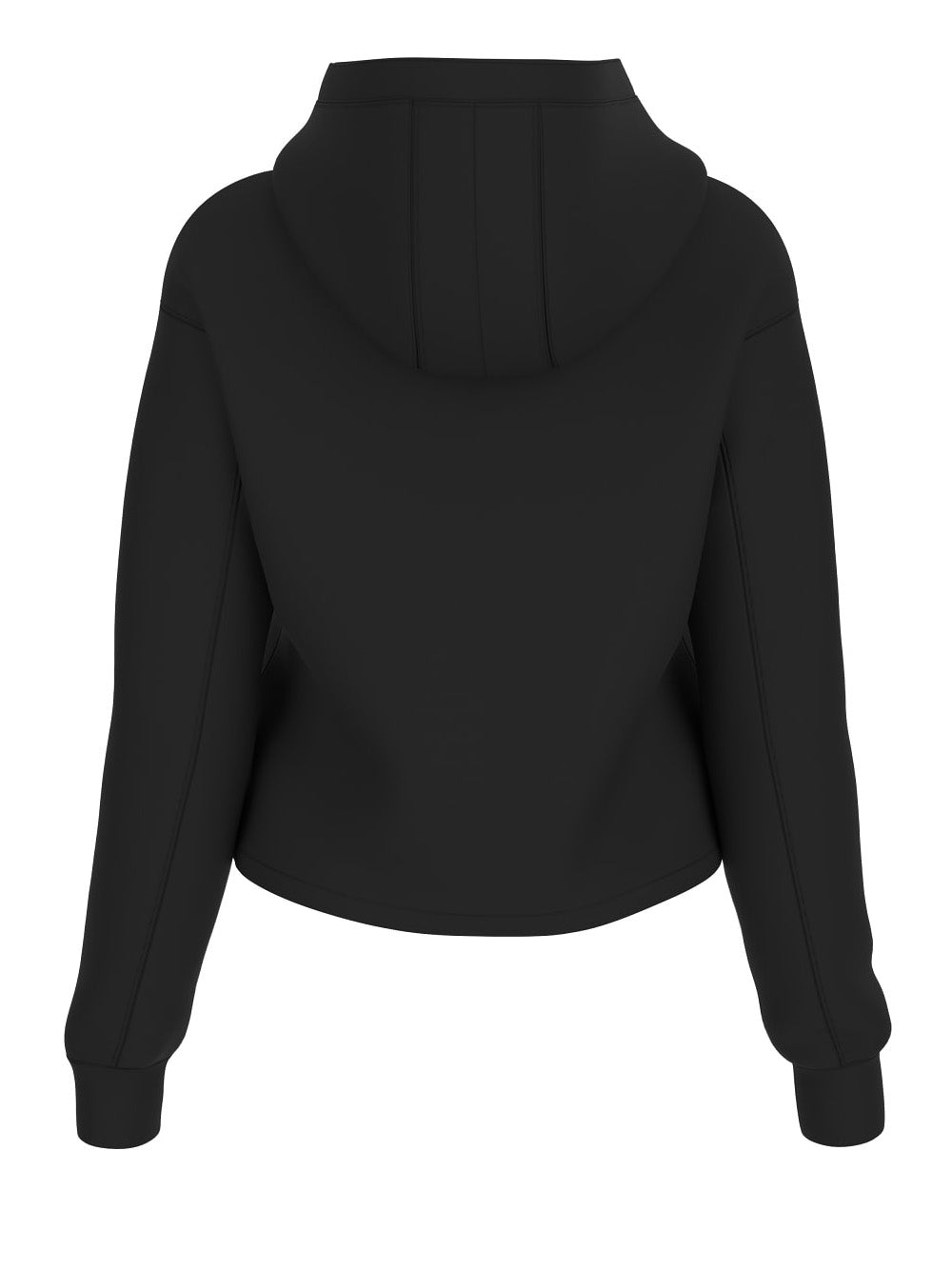 Felpa Cappuccio Guess New Alisa da Donna - Nero