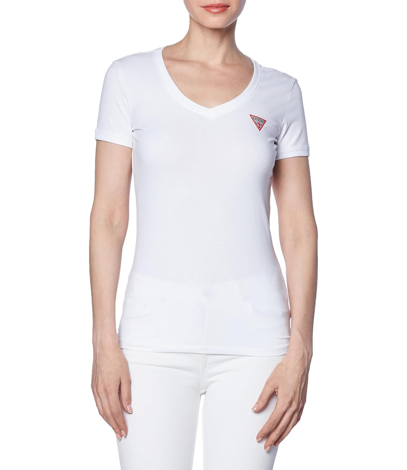 Guess T-shirt Donna Mod. W2YI45 J1314 G011 Bianco