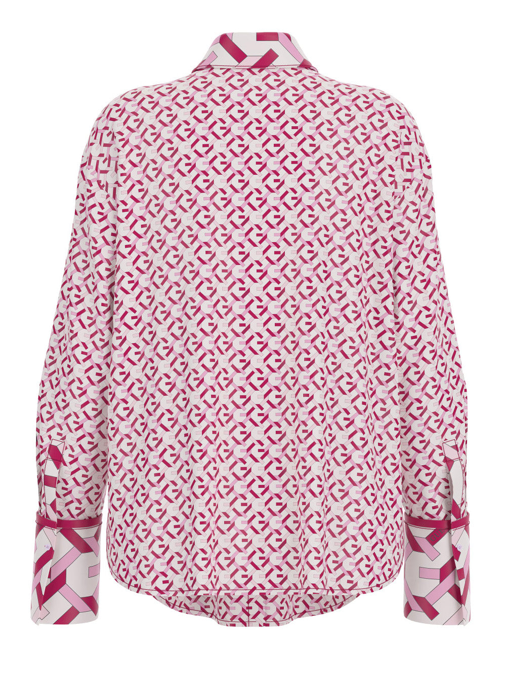 Camicia Fantasia Guess Alexandra da Donna - Bianco