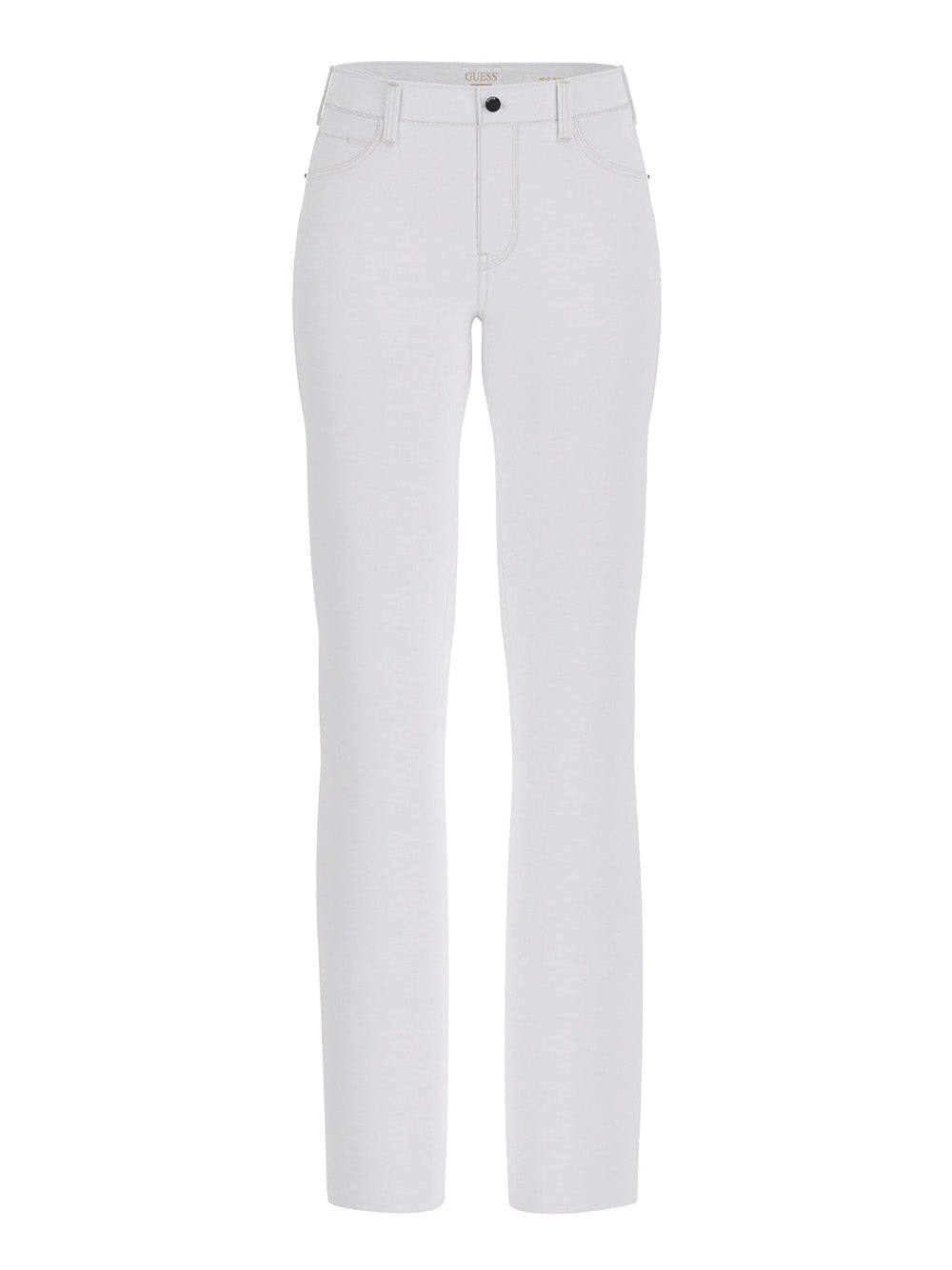 Jeans Straight Guess Sexy da Donna - Bianco