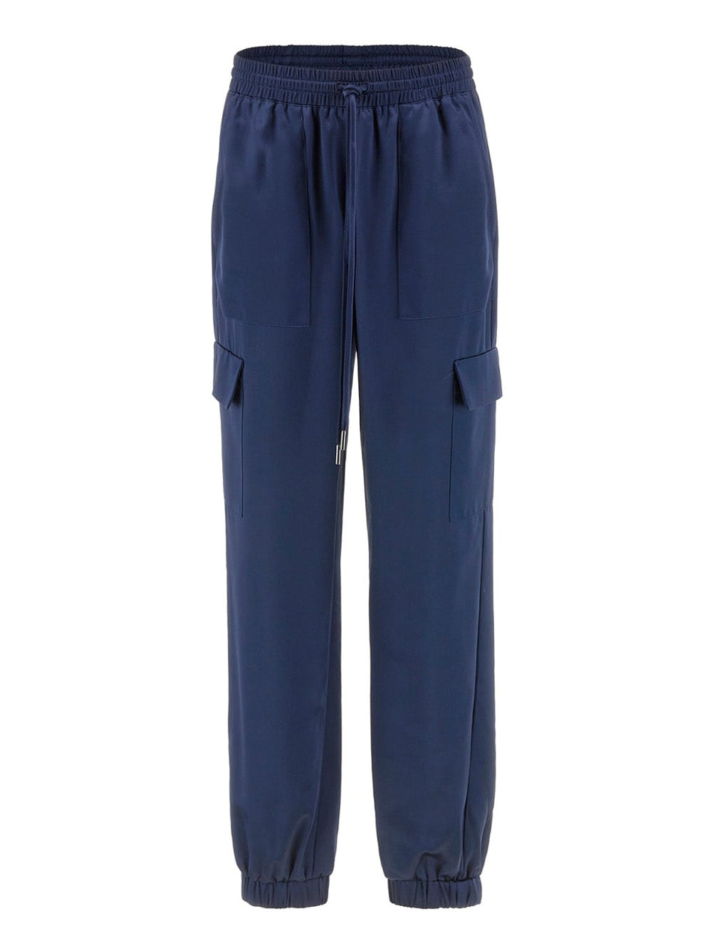 Pantalone Jogger Guess New Marzia Cargo da Donna - Blu