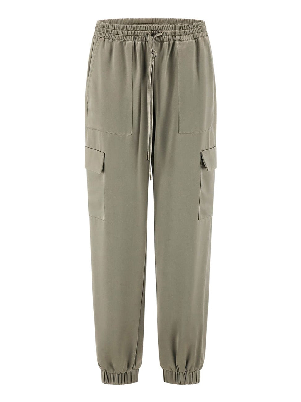 Pantalone Jogger Guess New Marzia Cargo da Donna - Verde