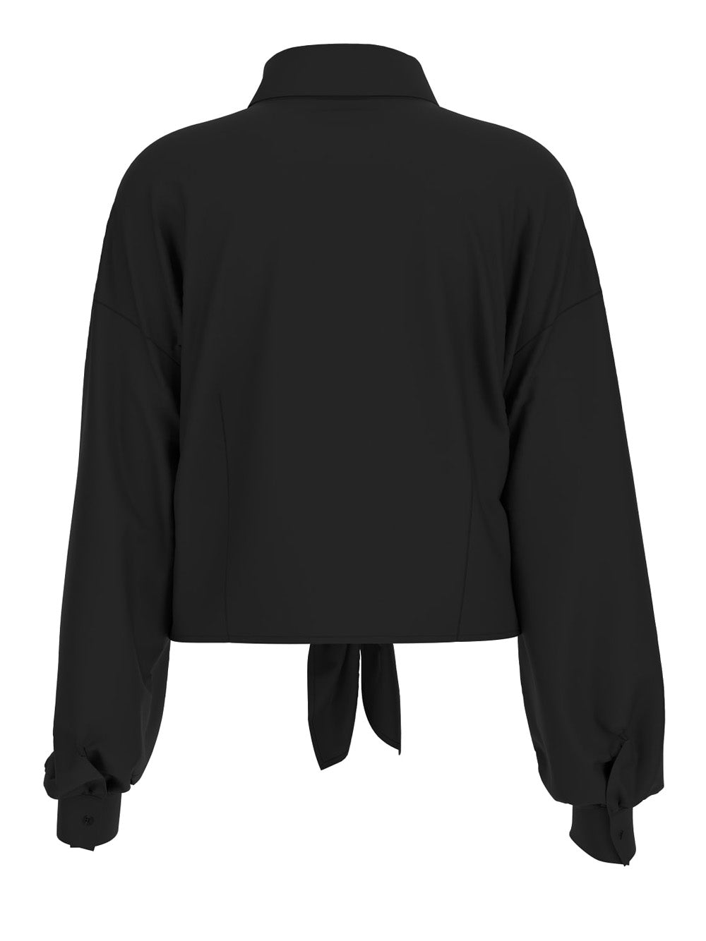 Camicia Casual Guess Bowed Jun da Donna - Nero