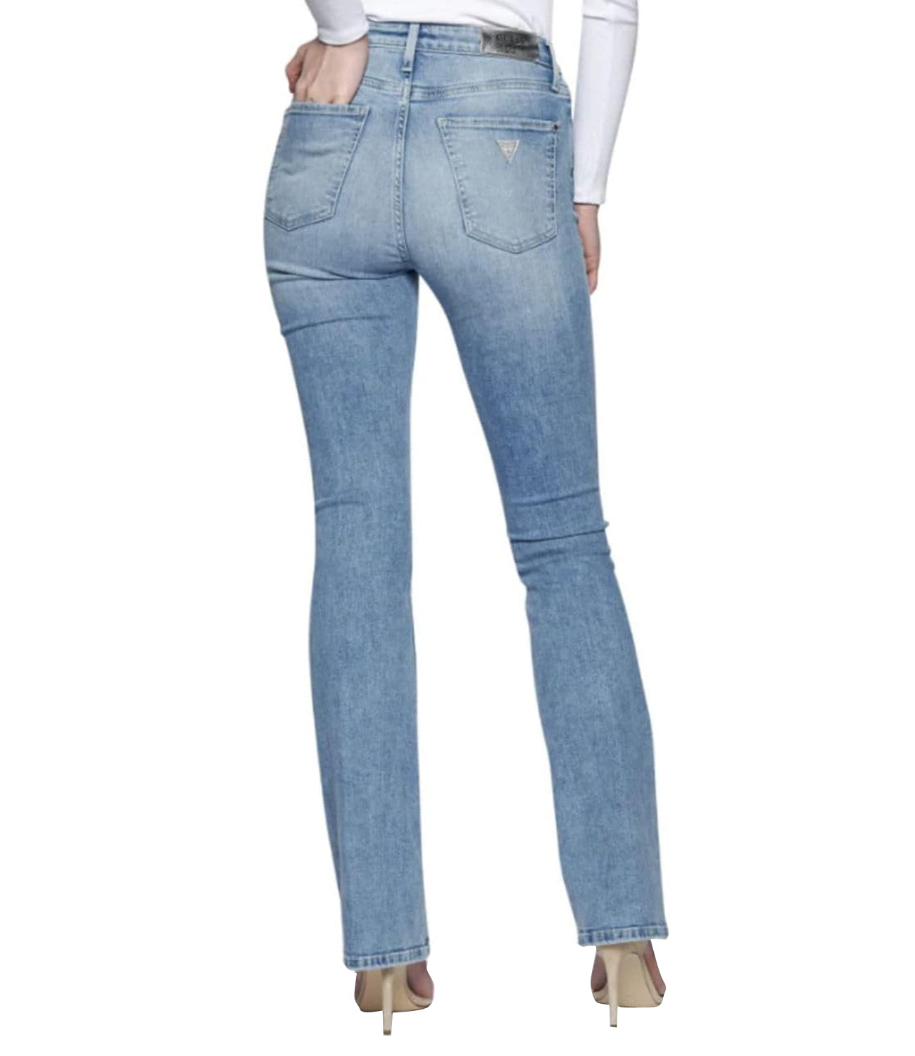 Guess Jeans Donna Mod. W5RA0L D5L71 BELT Denim Blu