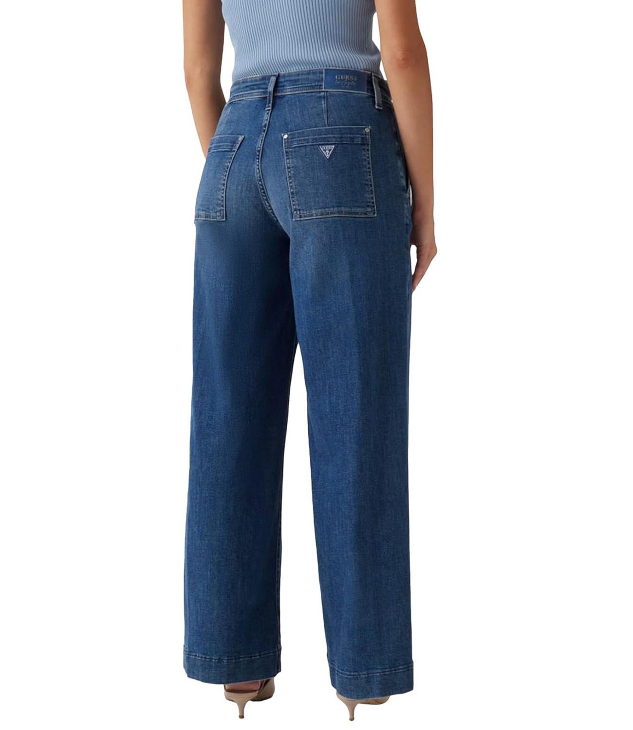 Guess Jeans Donna Mod. W5RA1L D5L73 J4SM DENIM Blu
