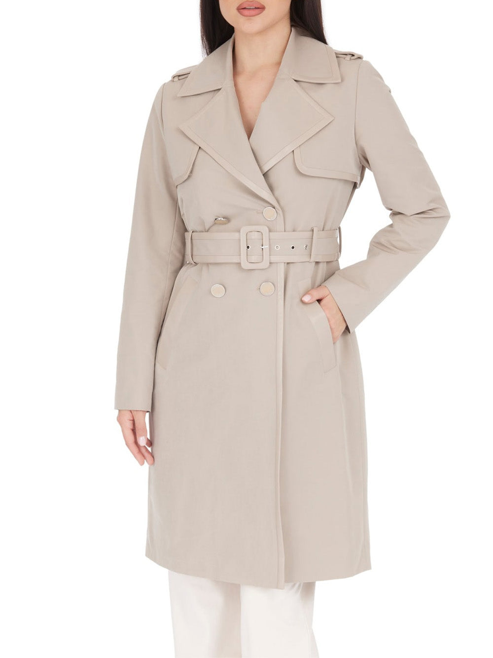 Trench Guess Jenny da Donna - Beige