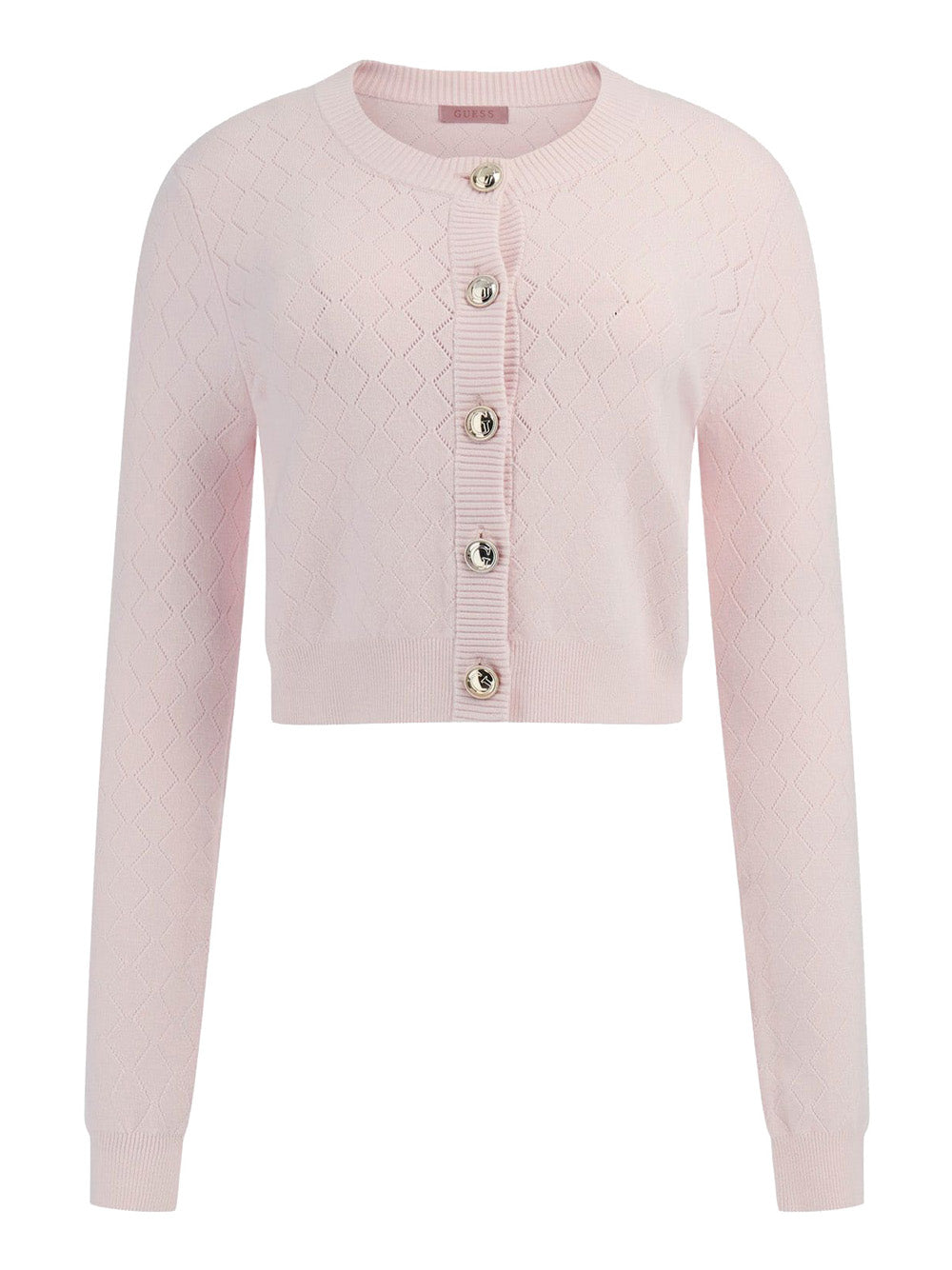 Cardigan Guess Holland da Donna - Rosa