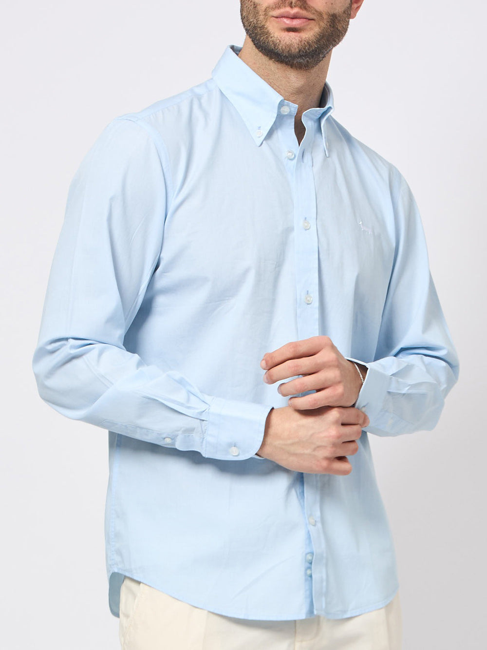 Camicia Classica Harmont & Blaine da Uomo - Celeste