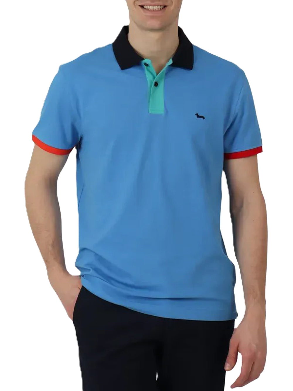 Polo Harmont & Blaine da Uomo - Blu