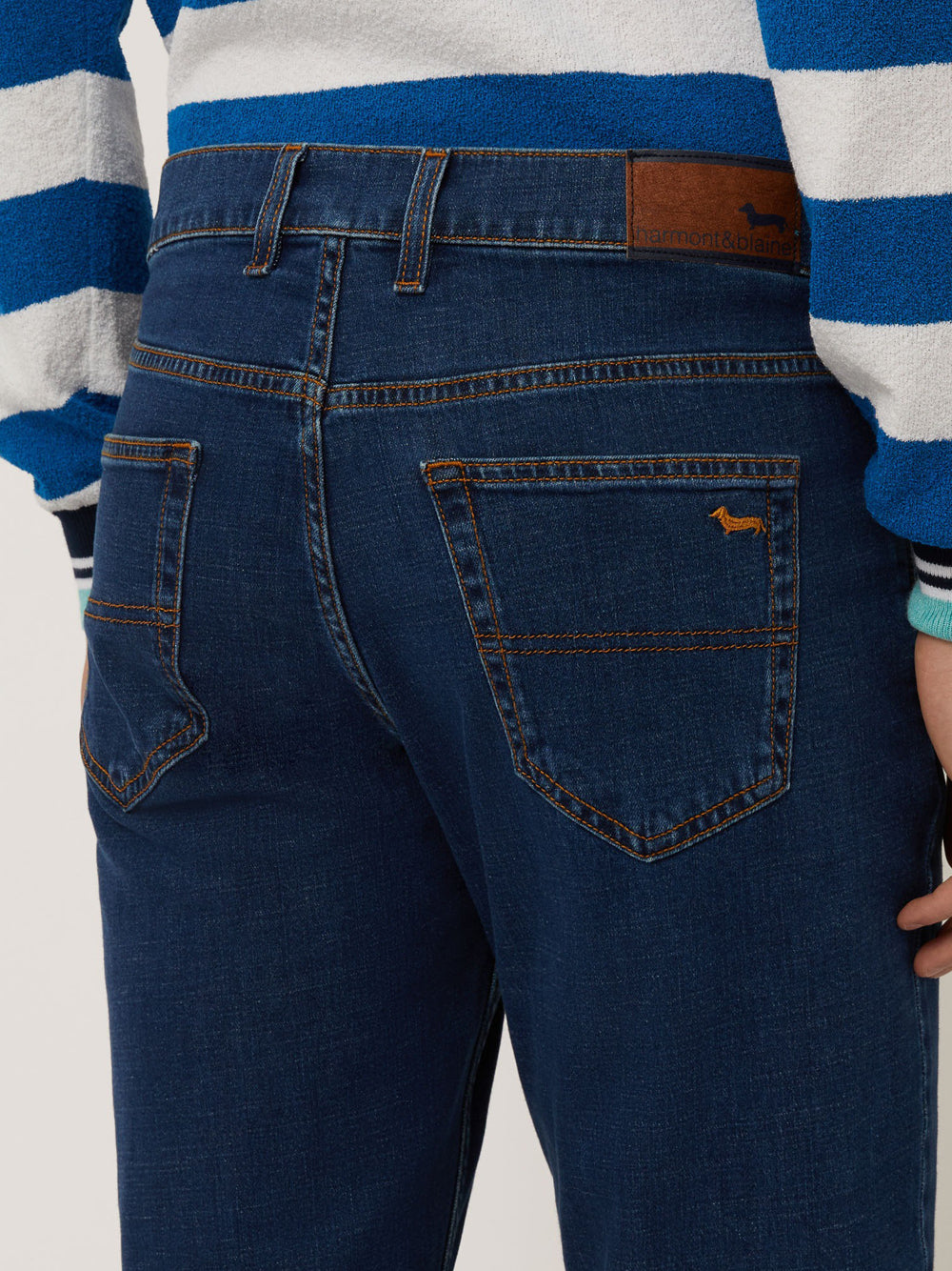 Jeans Slim Harmont & Blaine da Uomo - Denim
