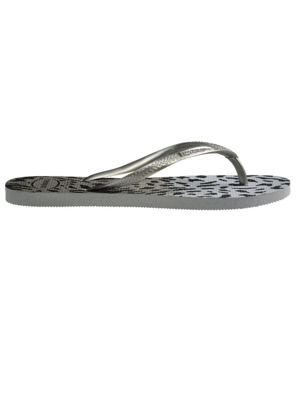 Havaianas Ciabatta Donna Mod. SLIM ANIMALS GREY 4103352 9320 Grigio