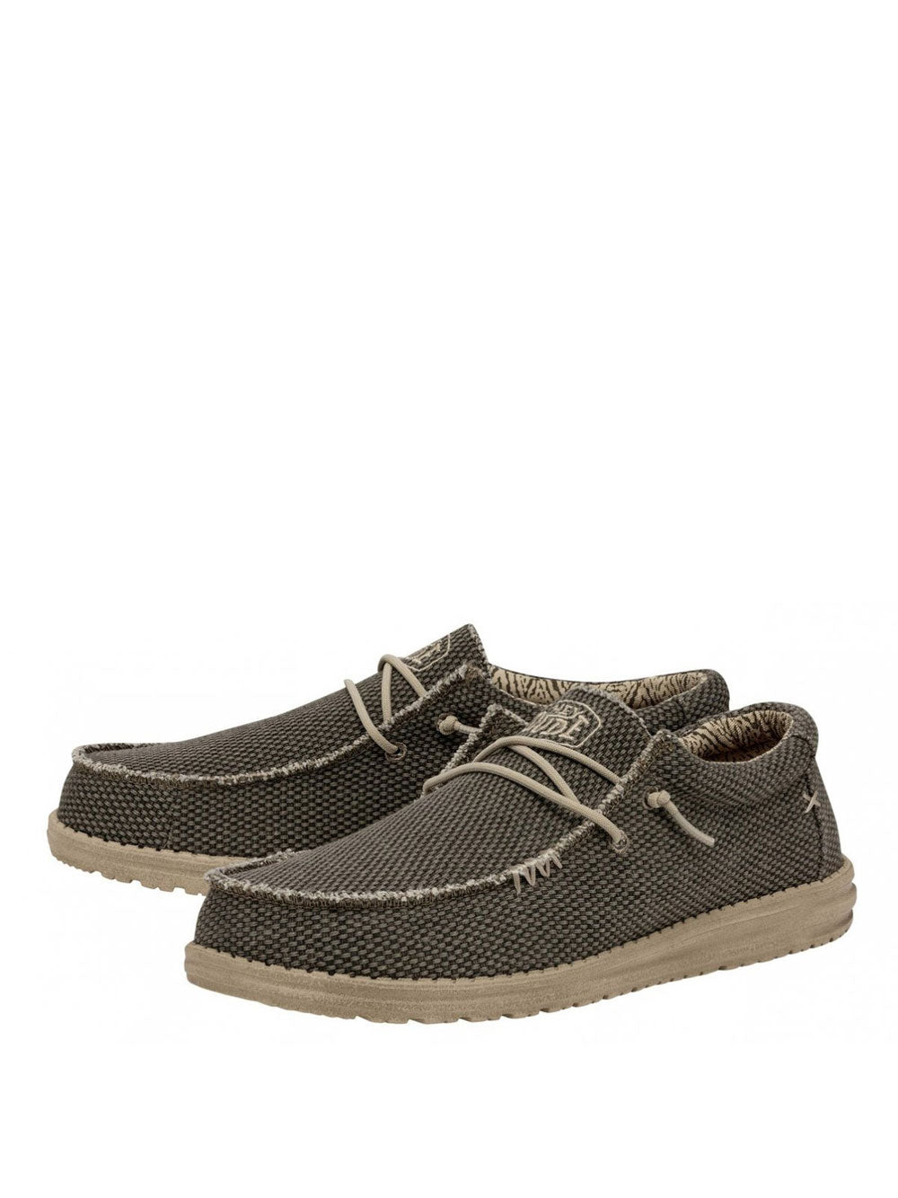 Slip On Hey Dude Wally Braided da Uomo - Verde