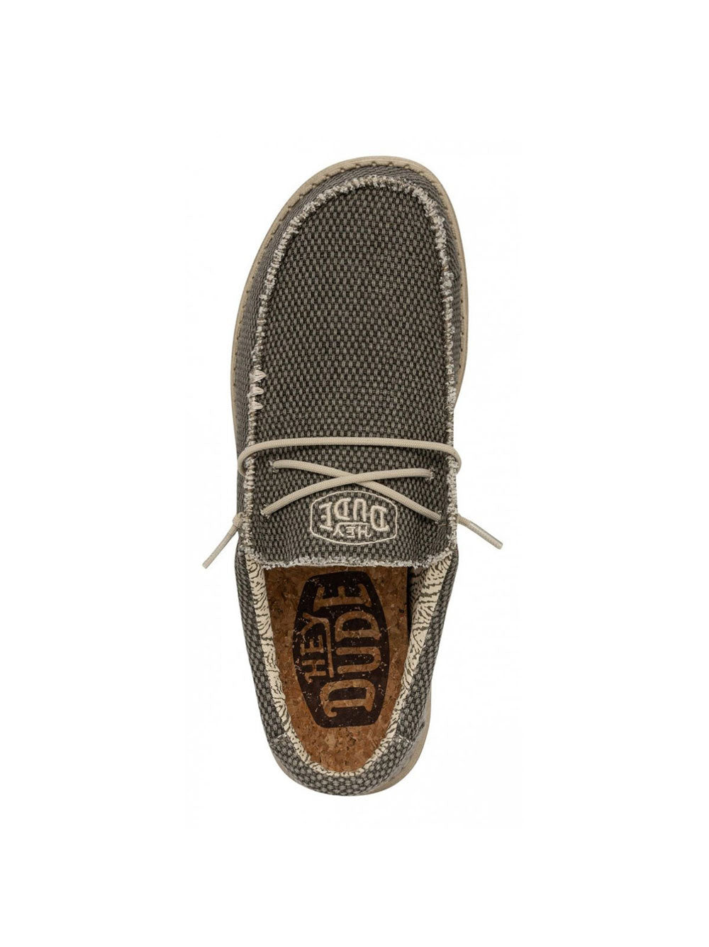 Slip On Hey Dude Wally Braided da Uomo - Verde