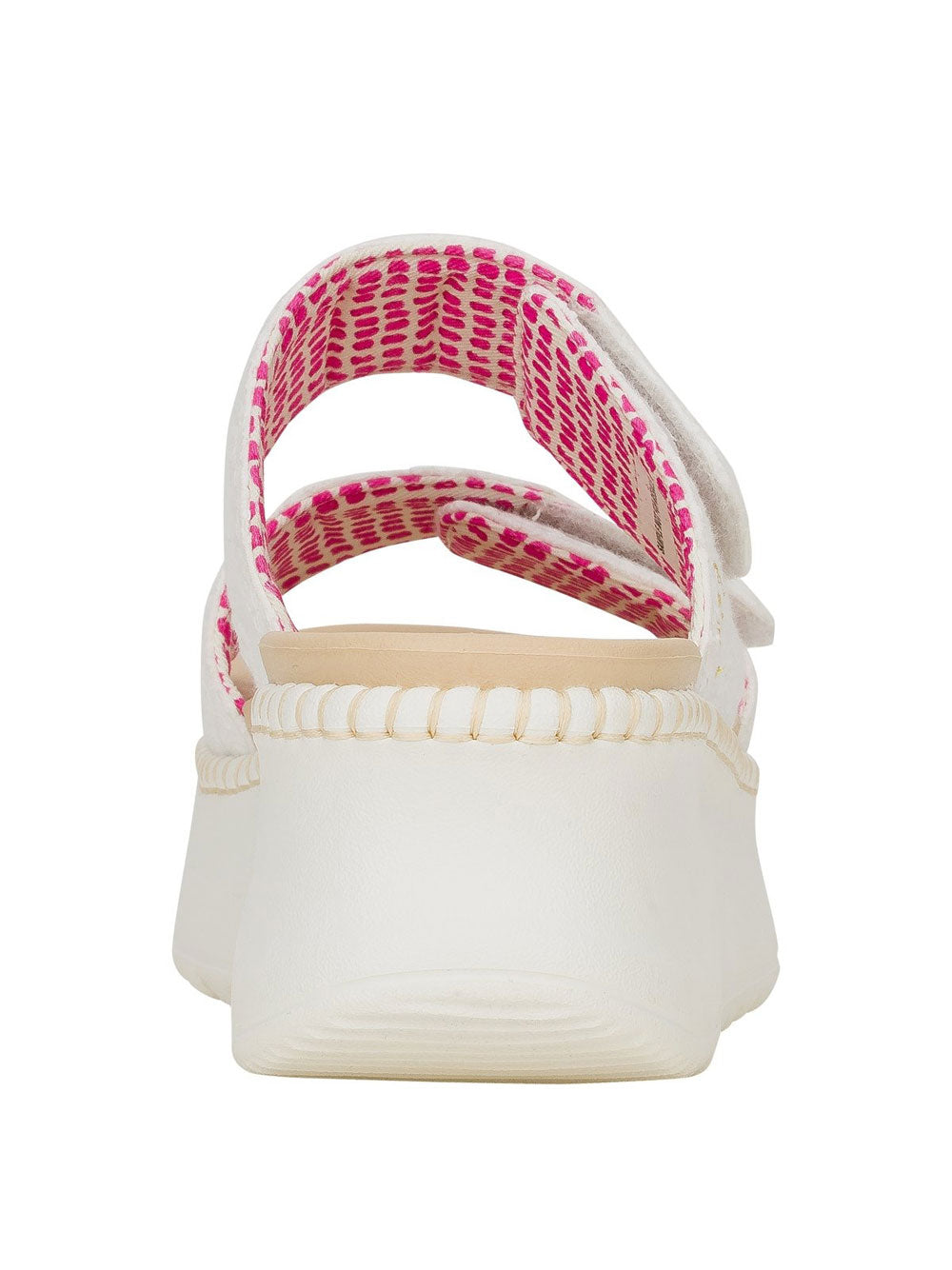 Sandalo Basso Hey Dude Delray Slide Eyelet da Donna - Bianco