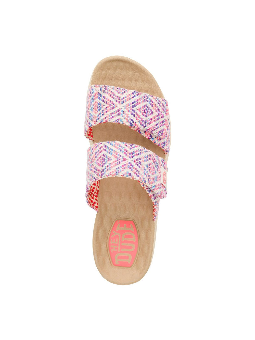 Sandalo Basso Hey Dude Delray Slide Surf Baja da Donna - Multicolore