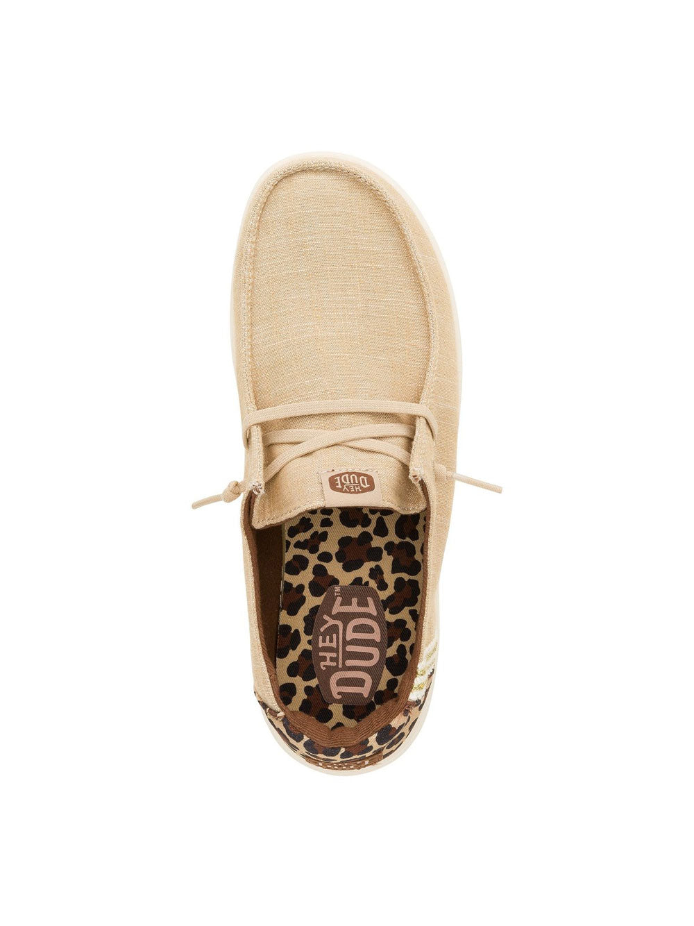 Slip On Hey Dude Wendy Rise Animal da Donna - Avorio