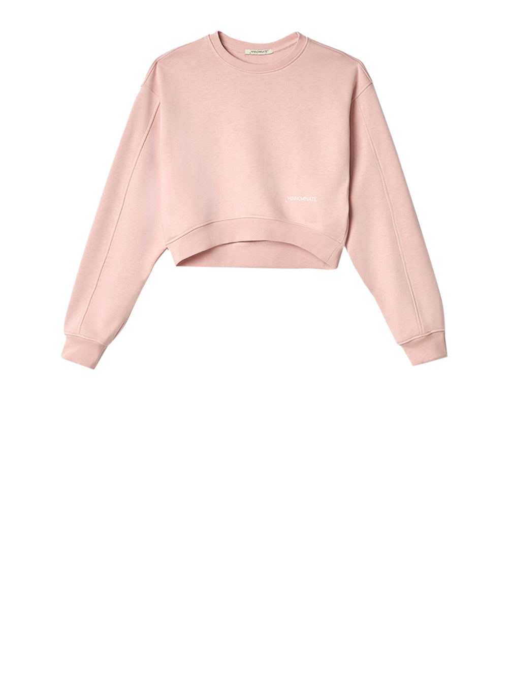 Felpa Hinnominate Cropped da Donna - Rosa