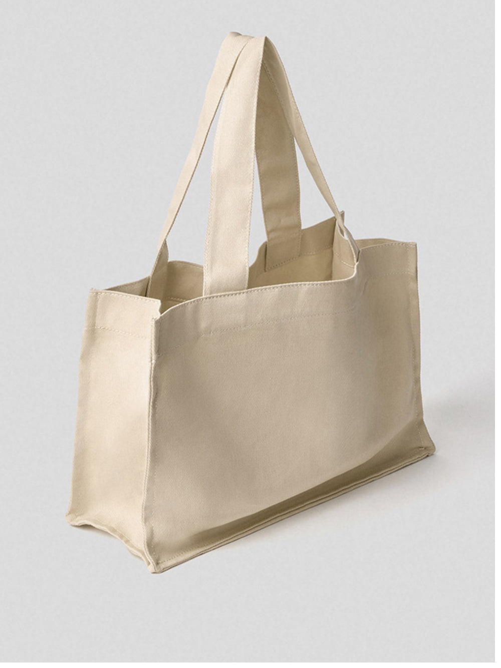 Borsa Shopper Hinnominate Canvas Piccola da Donna - Beige