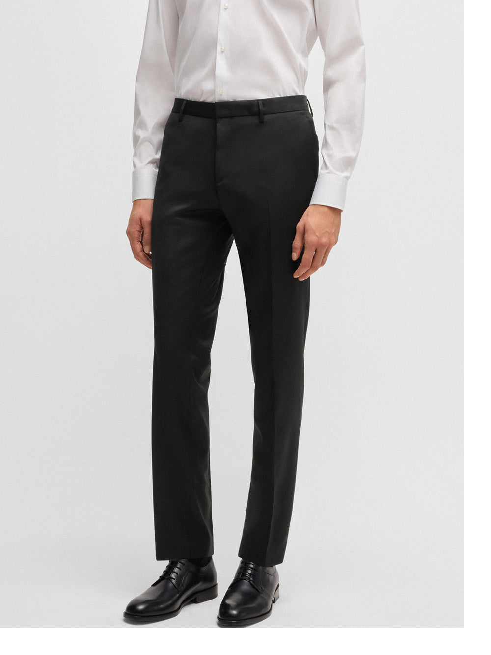 Pantalone Chino Hugo Boss Wenten da Uomo - Nero