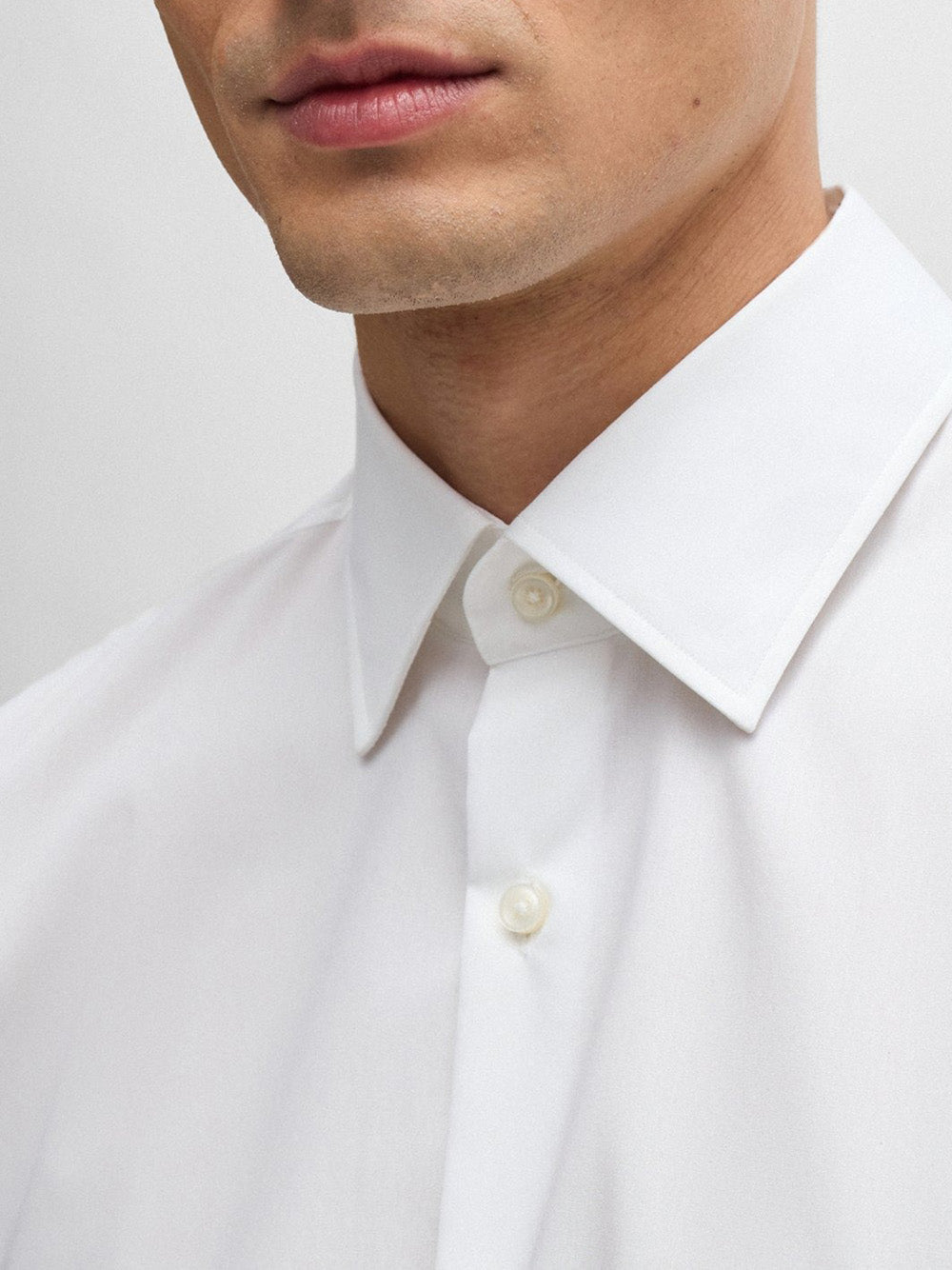 Camicia Classica Hugo Boss Hank da Uomo - Bianco