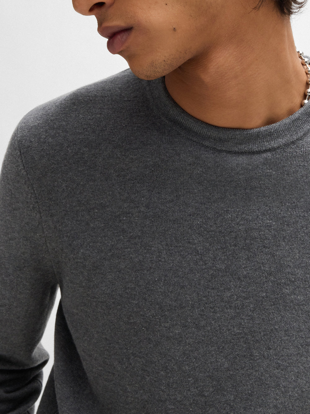 Pullover Hugo Boss San Cassius da Uomo - Grigio
